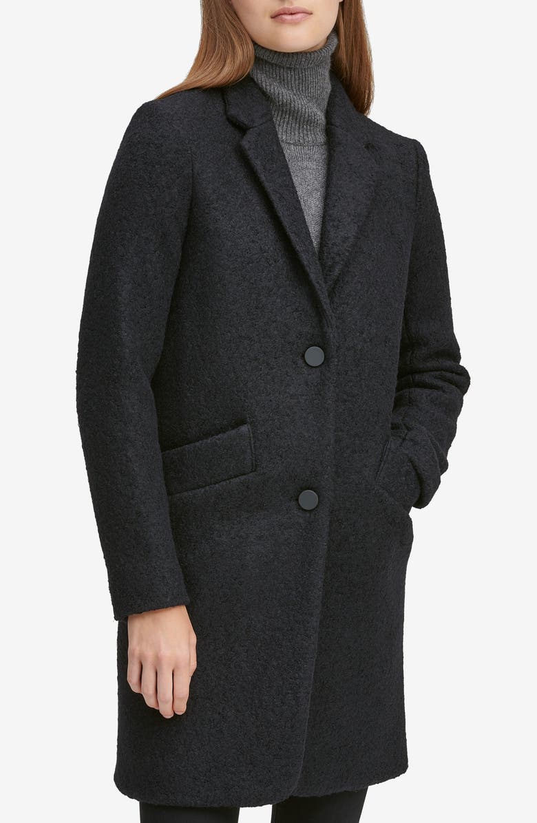 Marc New York Paige Bouclé Coat, Alternate, color,