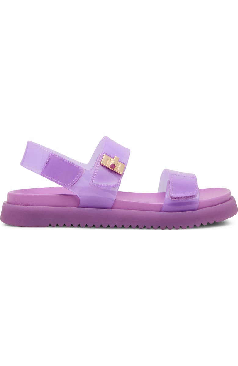 Steve Madden Kids' JMona Slingback Jelly Sandal, Alternate, color, Purple