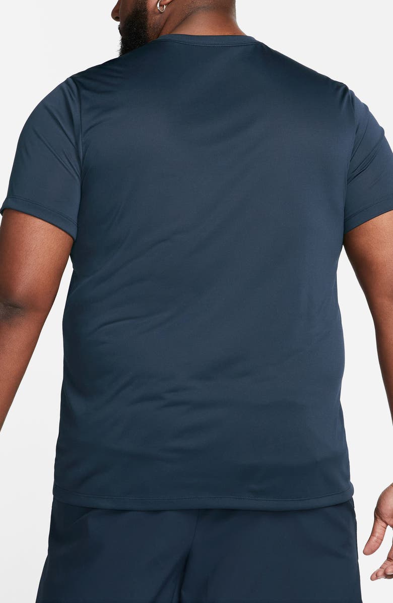 Nike Dri-FIT Legend T-Shirt, Alternate, color, Obsidian/ Matte Silver