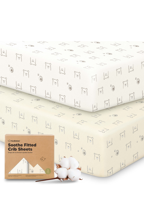 Soothe Fitted Crib Sheet