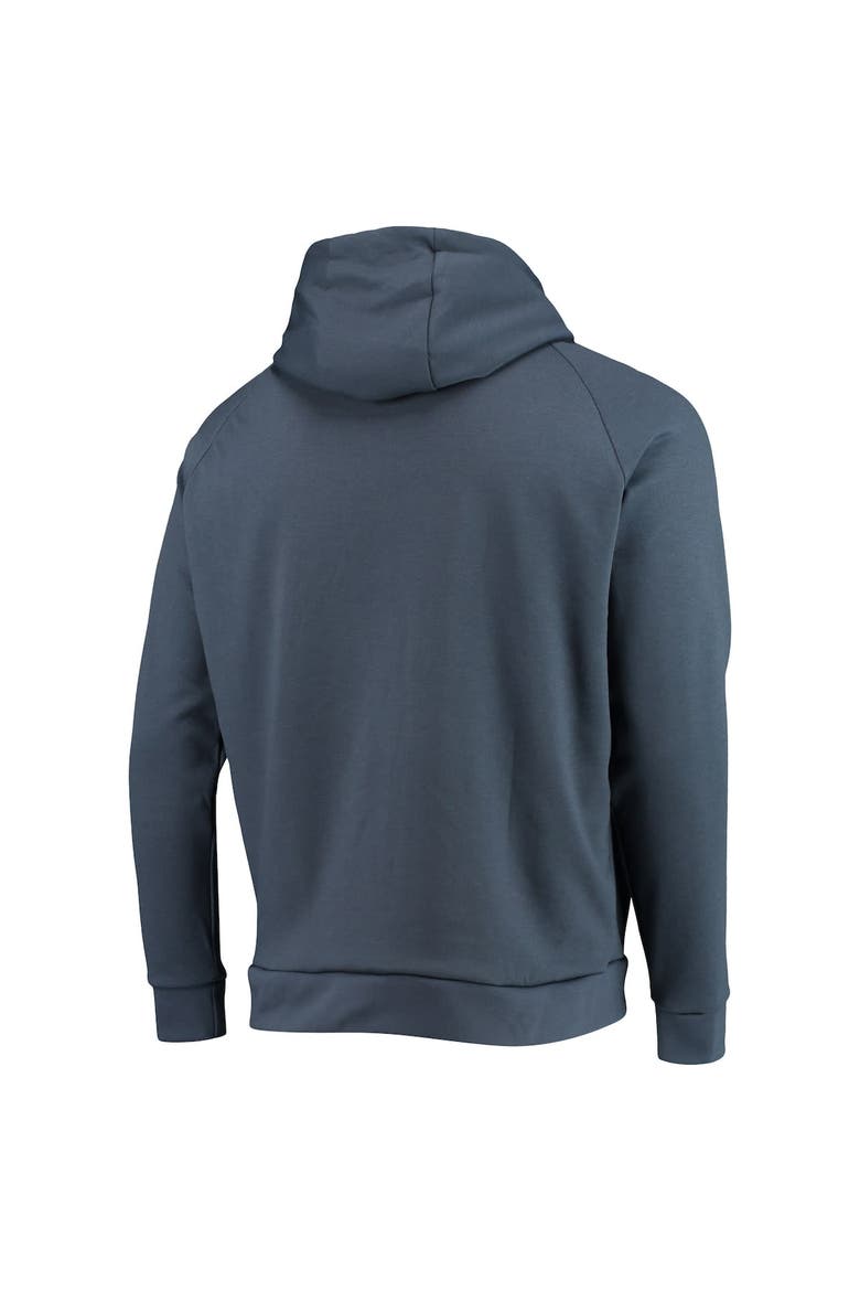 Men's Dunbrooke Navy Chicago Bears Shag Tri-Blend Full-Zip Raglan Hoodie, Alternate, color, Navy