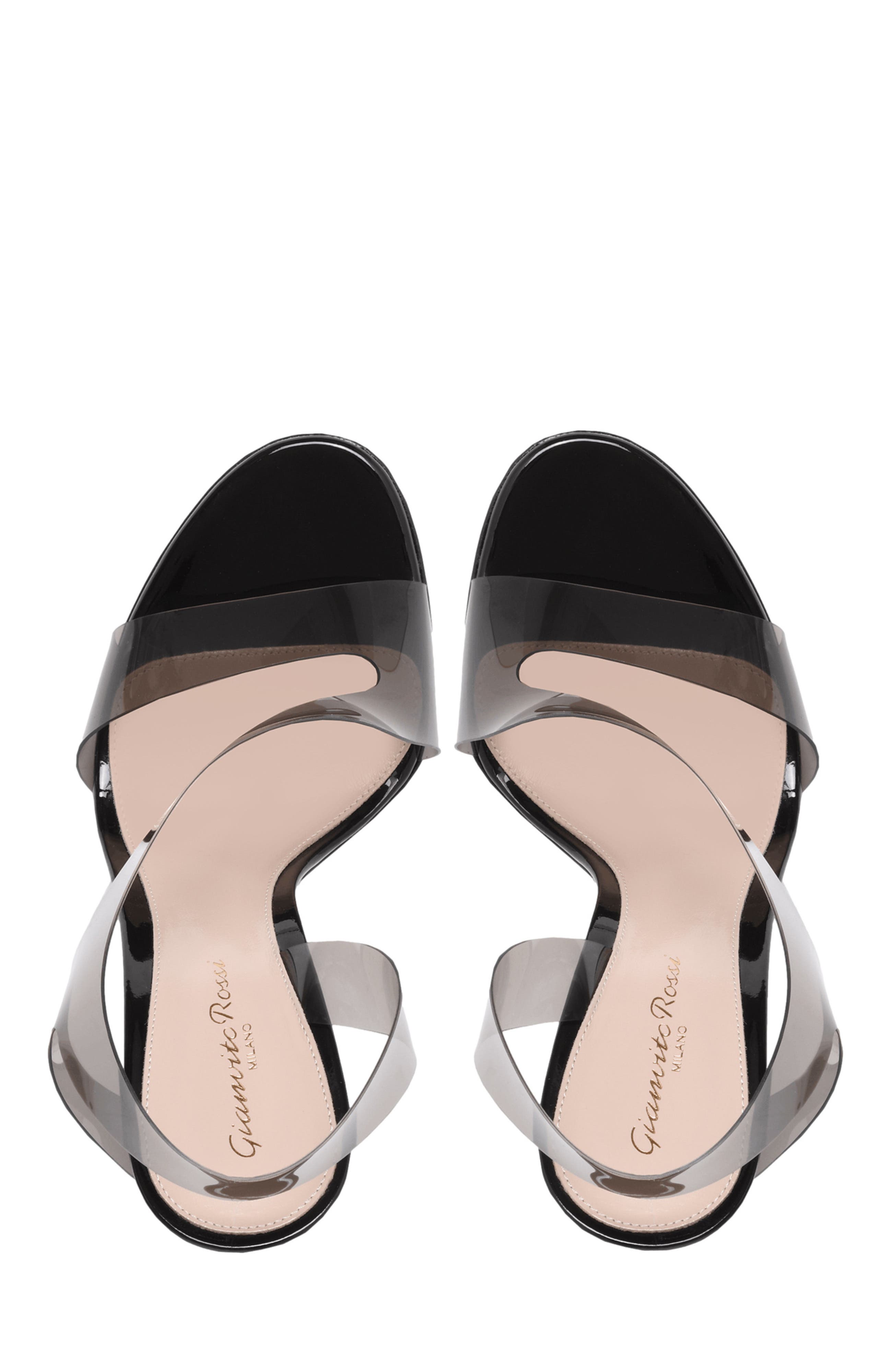 Gianvito Rossi Metropolis Sandals, Alternate, color, Black