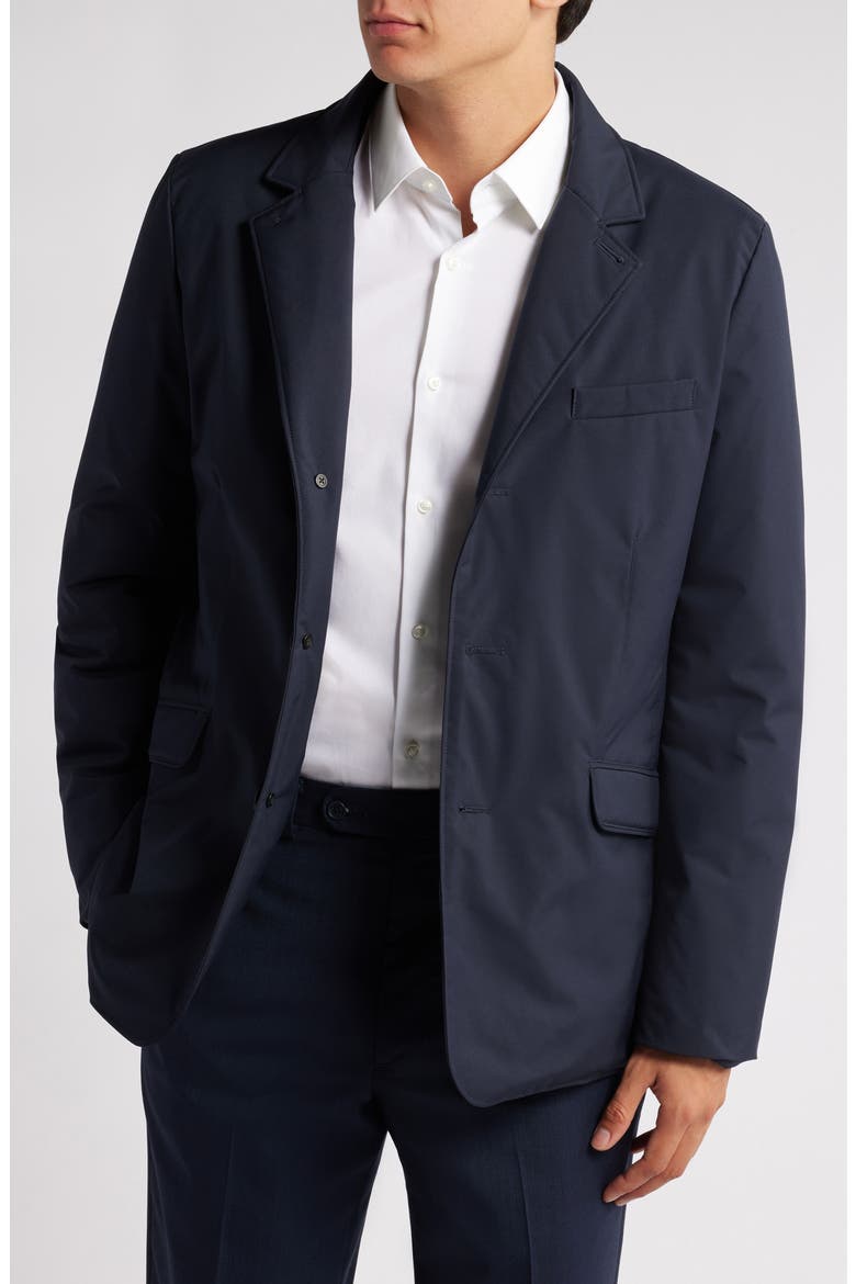 Summit Waterproof Jacket with Removable Bib, Alternate, color, NAVY