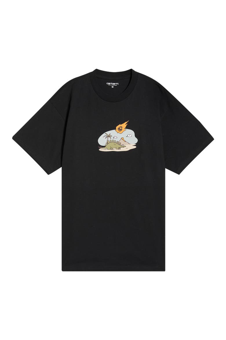 Impact Organic Cotton Graphic T-Shirt, Alternate, color, BLACK