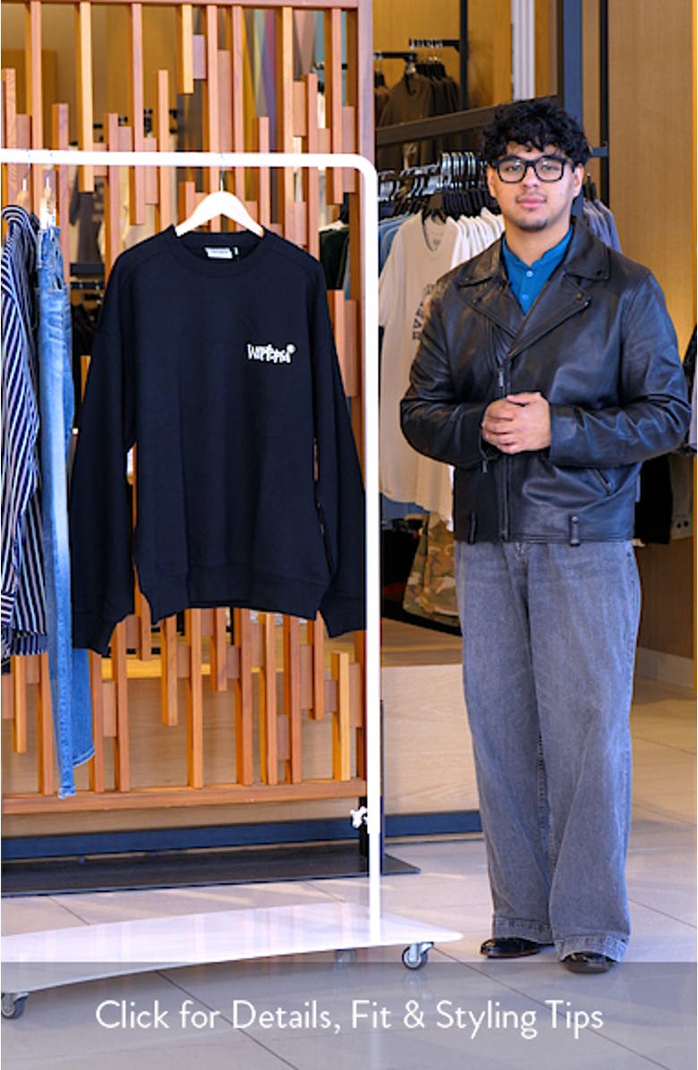 Wiptopia Graphic Sweatshirt, sales video thumbnail