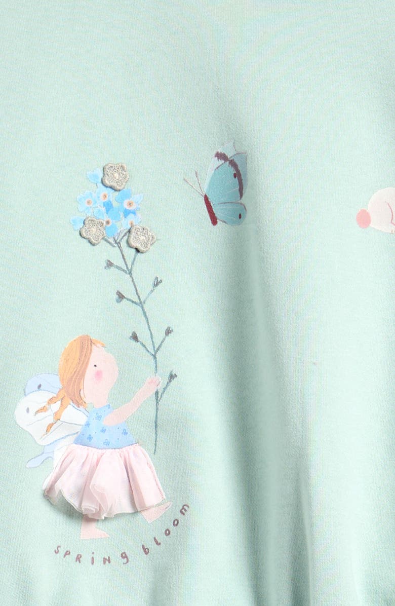 NEXT Kids' Fairy Sweatshirt & Leggings Set, Alternate, color, Blue