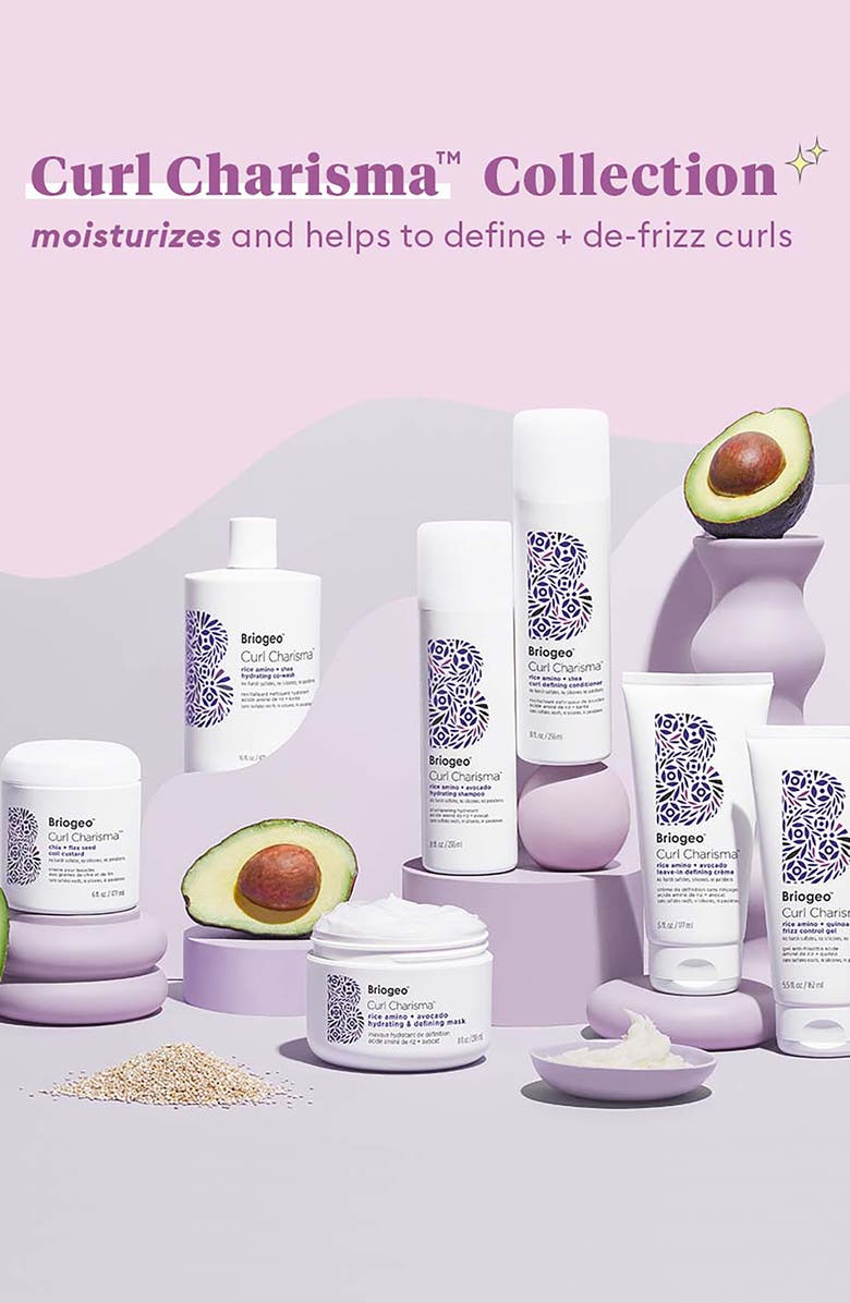 Briogeo Curl Charisma Rice Amino + Avocado Hydrating Shampoo, Alternate, color, 