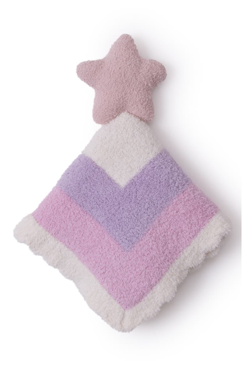 CozyChic® Baby Space Star Lovey Soother Blanket, Main, color, DUSTY ROSE MULTI