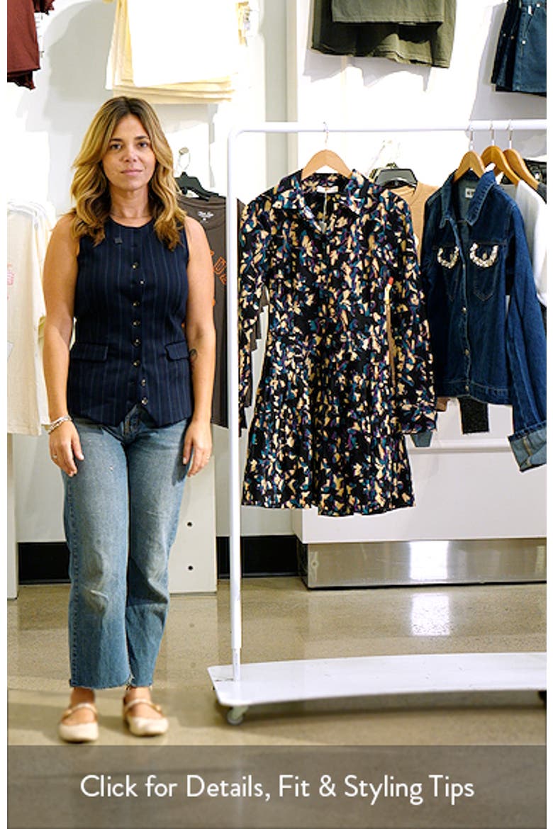 Nanette Long Sleeve Minidress video