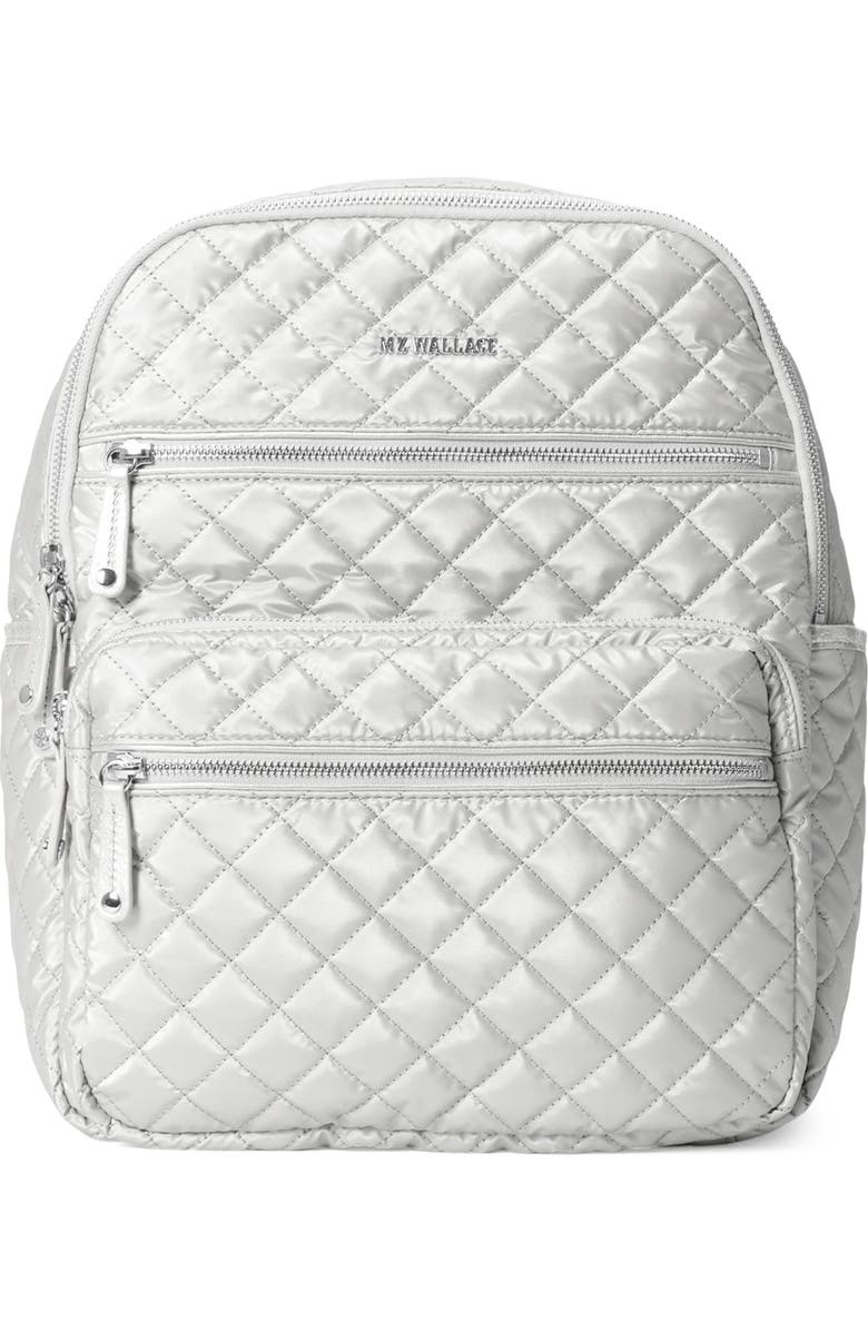 MZ Wallace Crosby Quilted Backpack, Main, color,