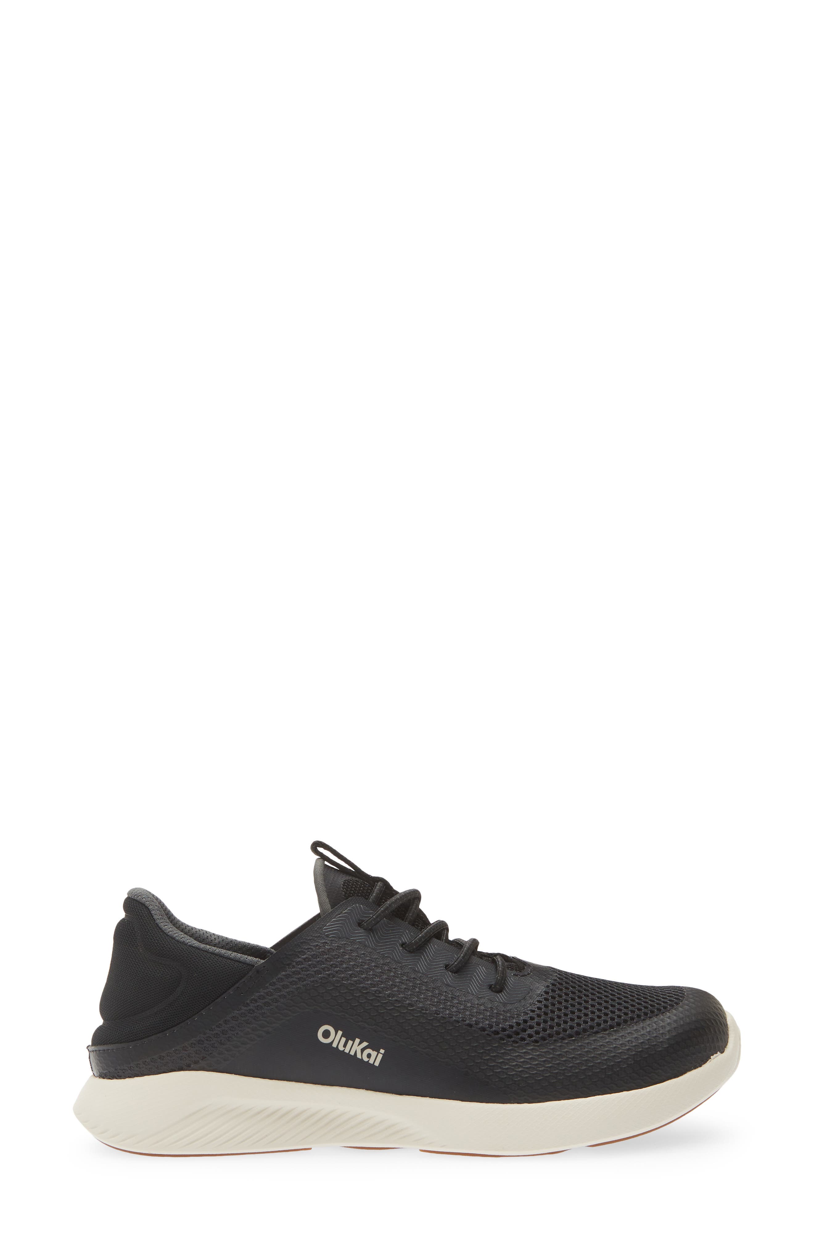 OluKai Kialoa Convertible Lace-Up Waterproof Sneaker, Alternate, color, Lava Rock / Lava Rock