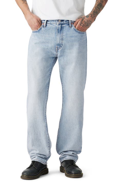 555™ Relaxed Straight Leg Jeans (Baby Blue Essentials)