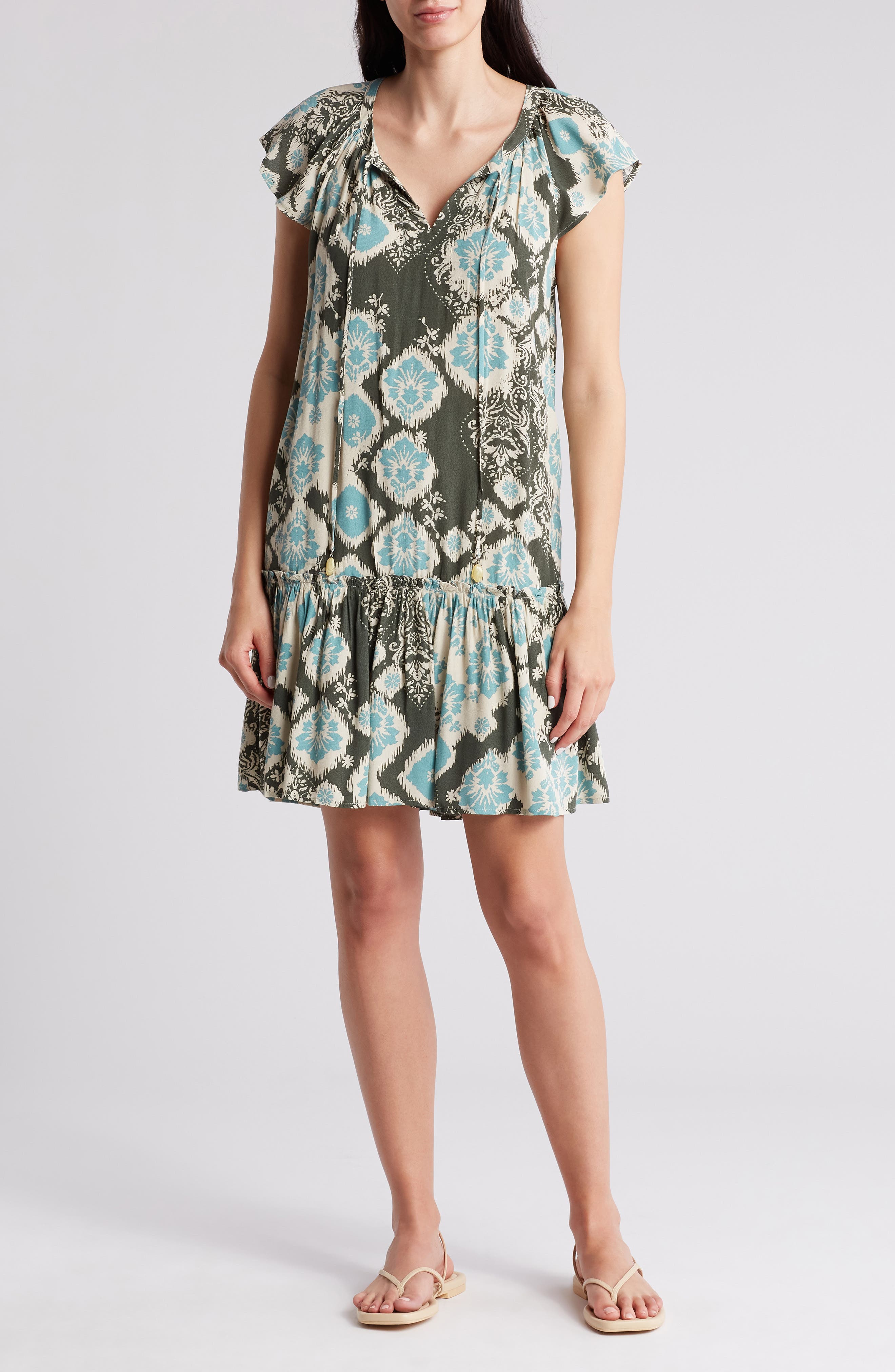 Lovestitch Flutter Sleeve Dress (Women) | Nordstromrack