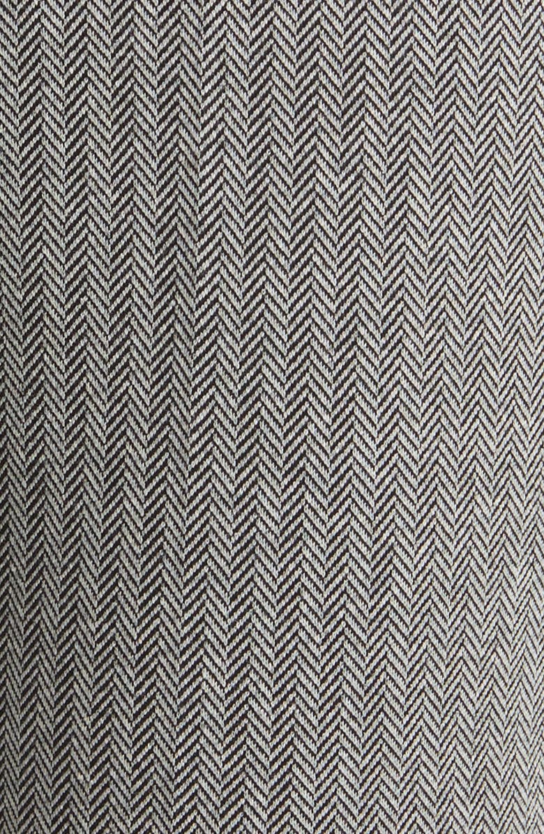 BOSS Tilunara Taper Leg Pants, Alternate, color, Herringbone