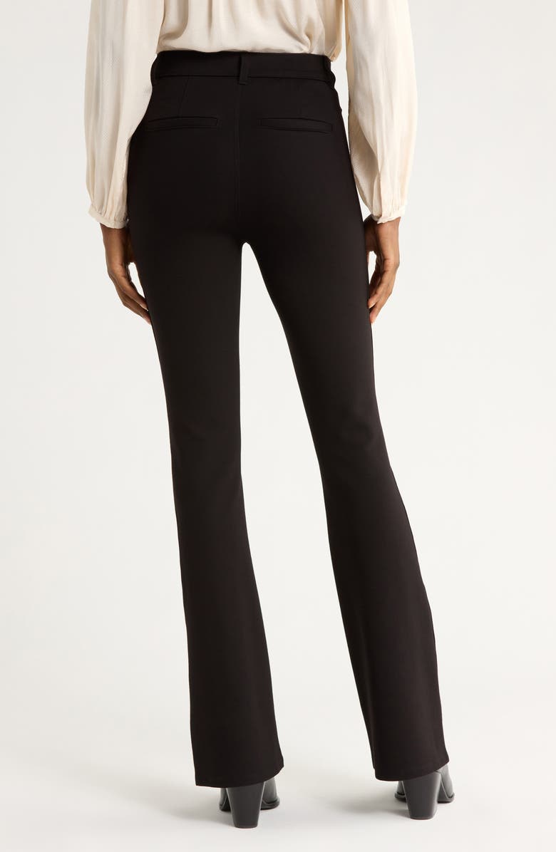 PAIGE Hattena Flare Pants, Alternate, color, Black