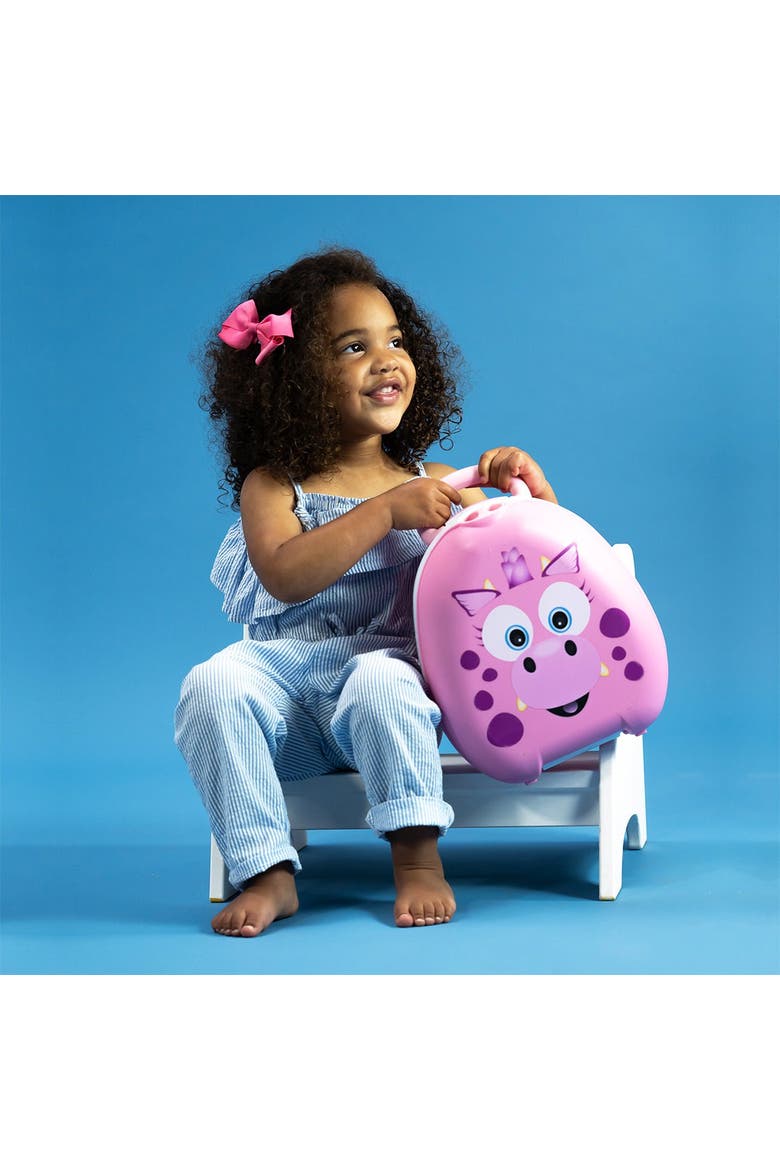 at Home and Travel Training Potty Seat, Alternate, color, Pink Dragon