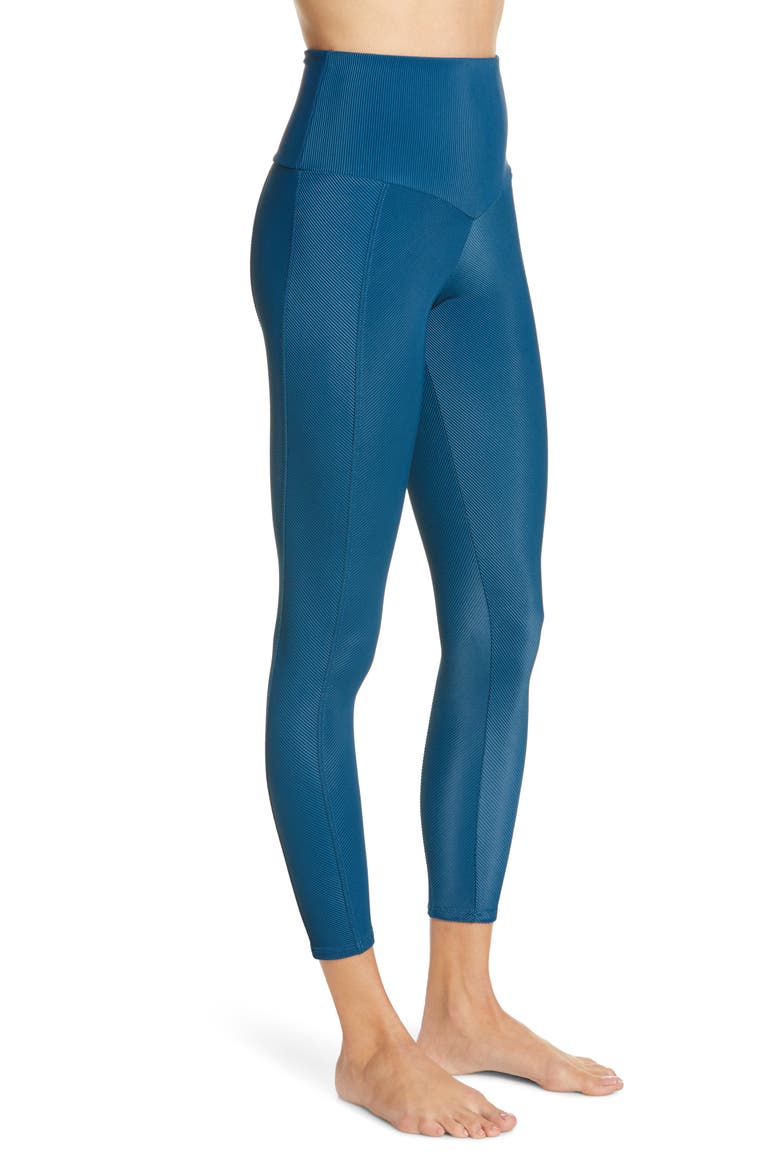 Sweetheart Rib Midi Leggings, Alternate, color, EMPATHY RIB