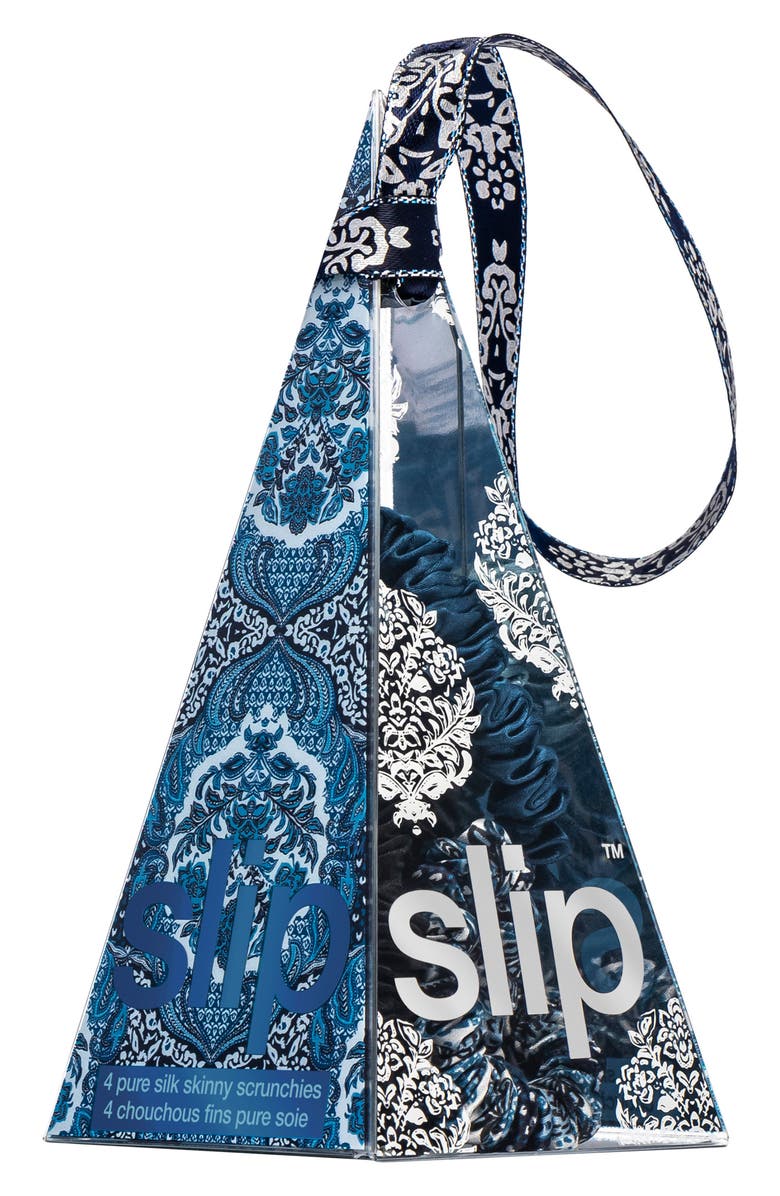 slip Mayfair Ornament Pure Silk Scrunchie Set, Alternate, color, 