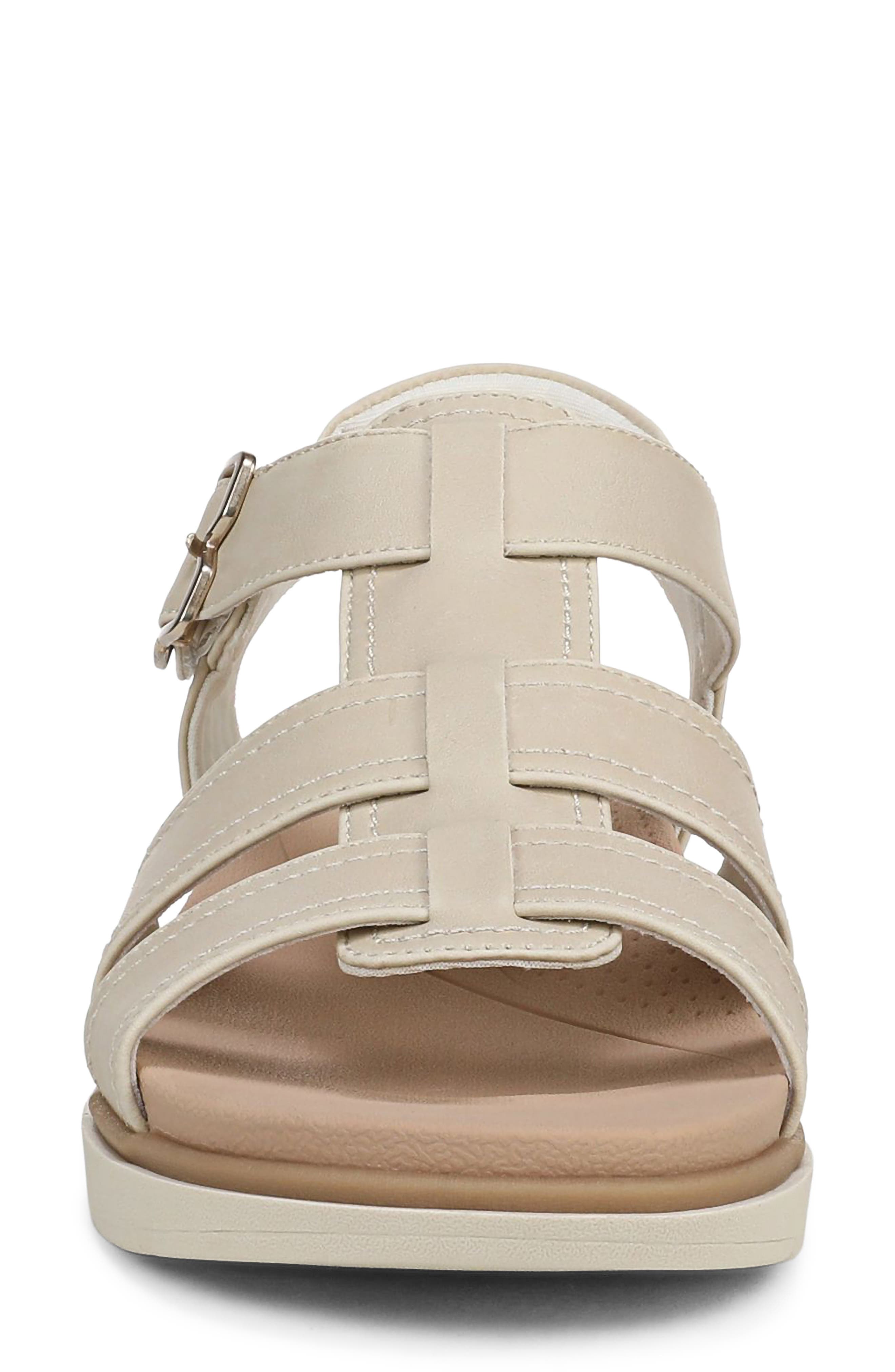 Penny Fisherman Platform Sandal, Alternate, color, OFF WHITE