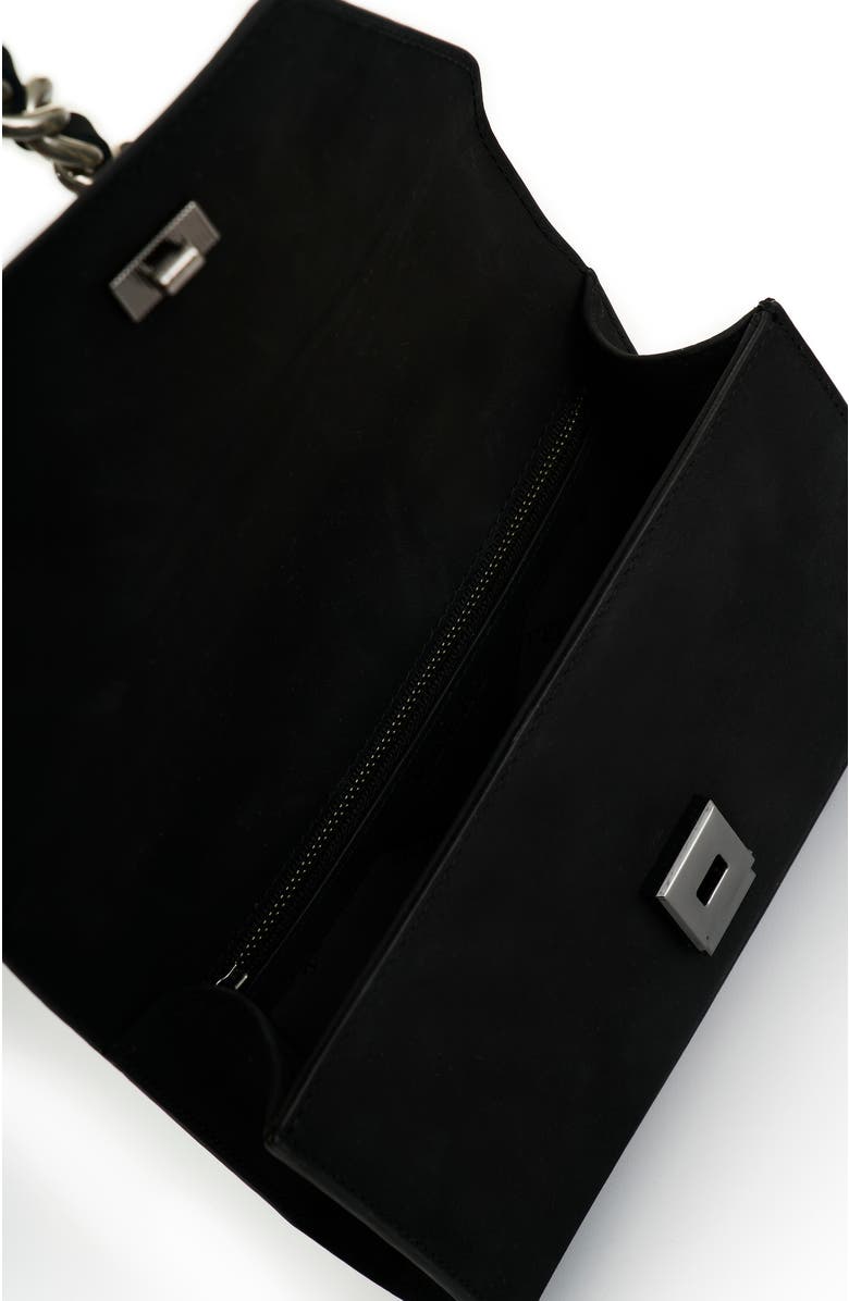 Velez Lili Two Foil Leather Crossbody Bag, Alternate, color, Blue