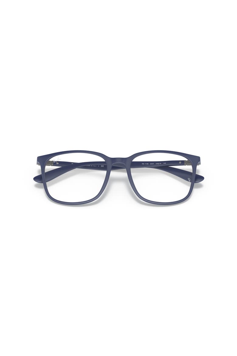 56mm Square optical glasses, Alternate, color, Blue