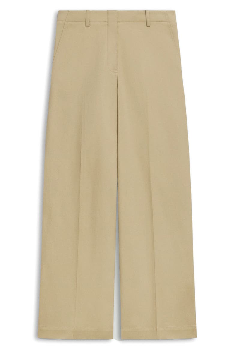 Classic Stretch Cotton Pants, Alternate, color, TRENCH