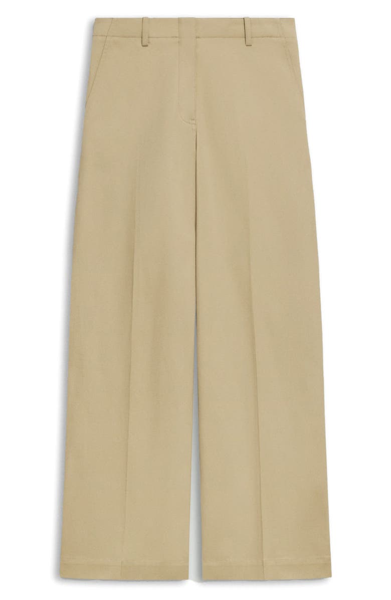 Theory Classic Stretch Cotton Pants, Alternate, color, Trench