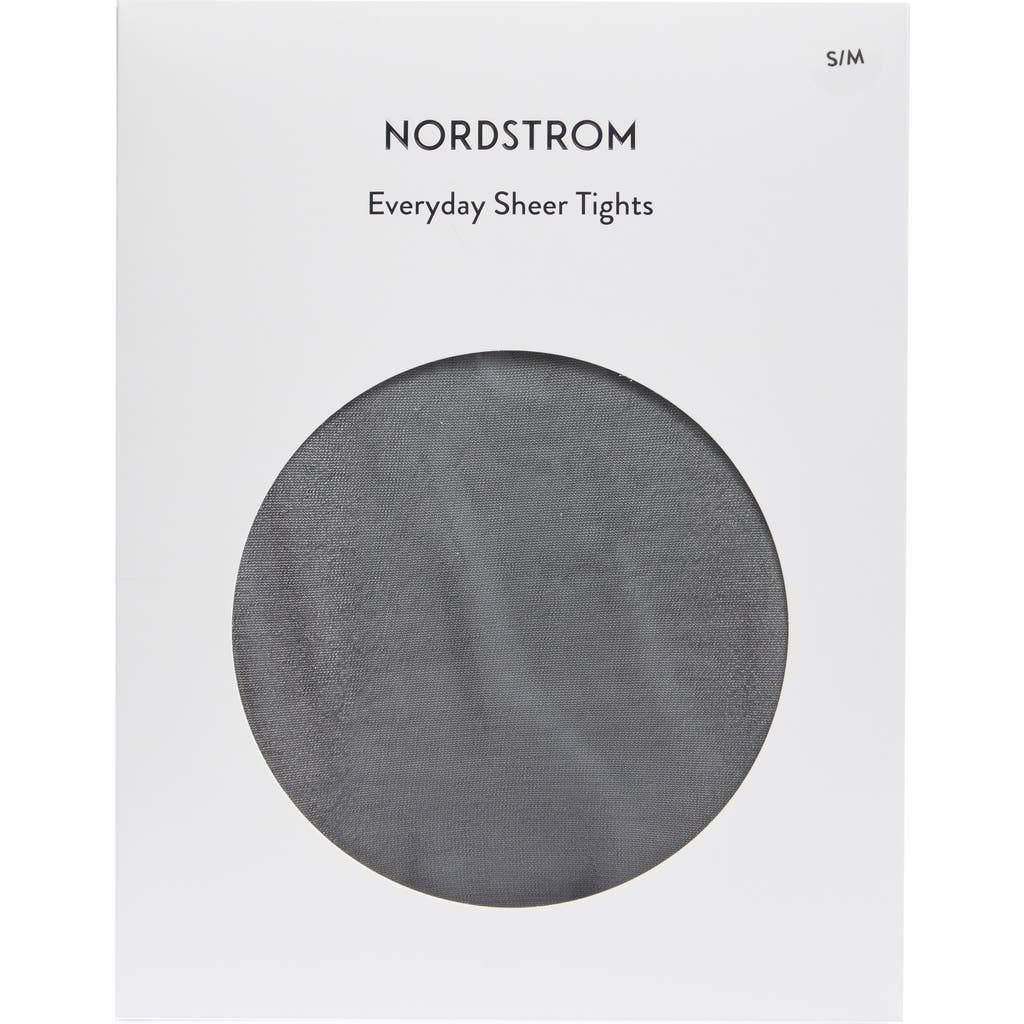 Nordstrom Everyday Sheer Tights In Black