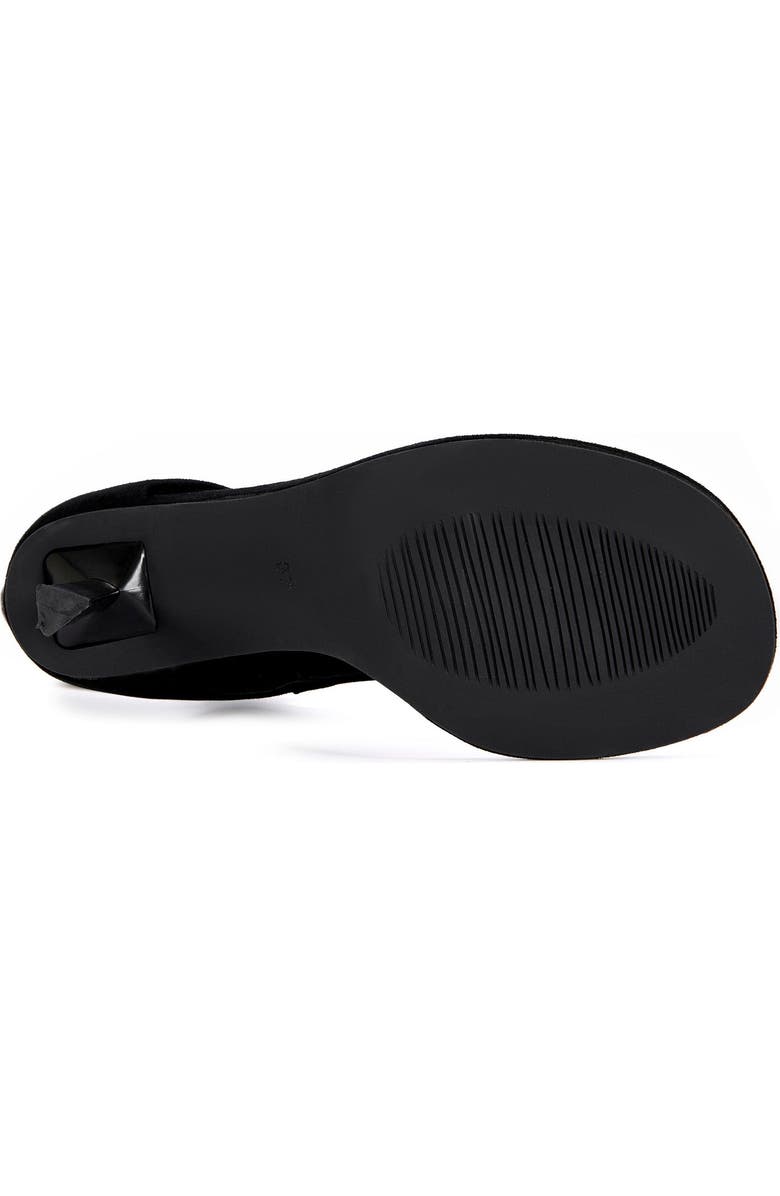 AZALEA WANG Baina Stiletto Sandal, Alternate, color, Black