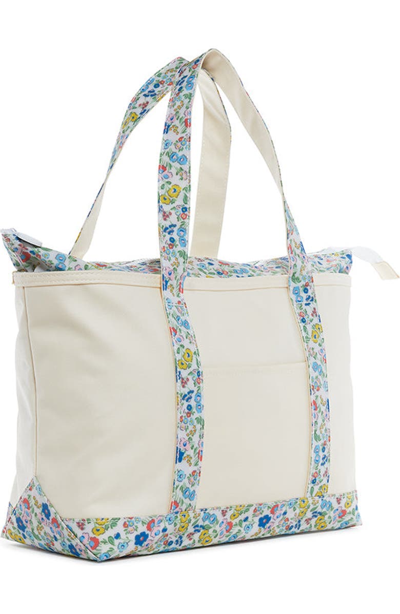 TRVL Design Posies Floral Coated Canvas Midi Tote, Alternate, color, Multi