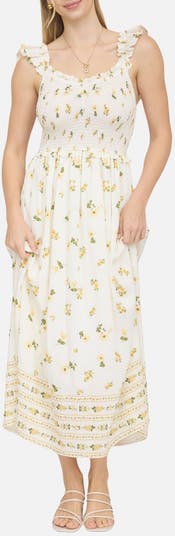 green emerald velvet dress Pleated One Shoulder Bardot Fit And Flare Maxi Dress - Butter Yellow