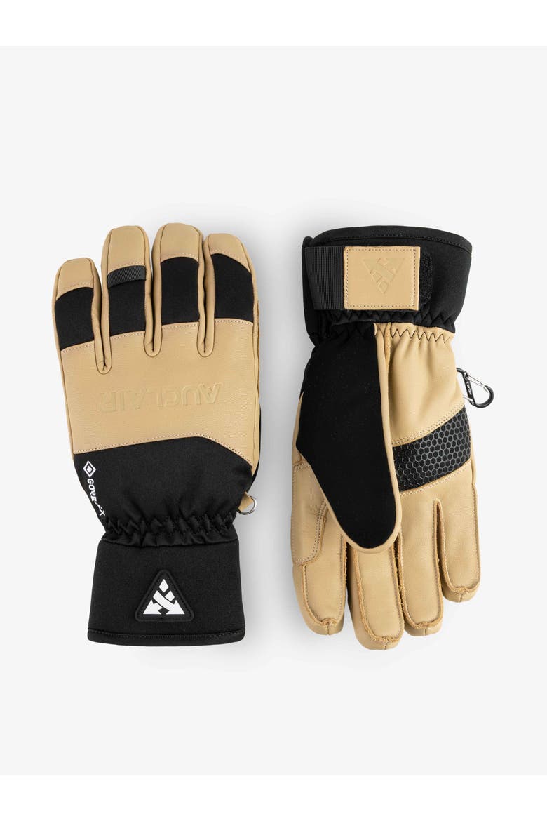 Icecrusher Gtx Warm Gloves, Main, color, BEIGE/BLACK