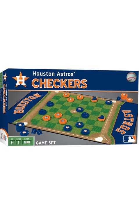 Houston Astros Checkers Board Game