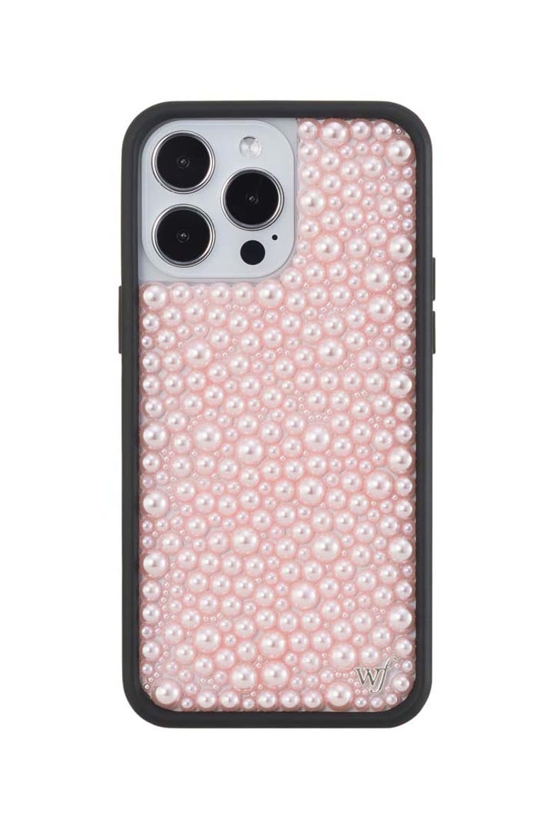 Pink Pearl iPhone Case, Alternate, color, Pink