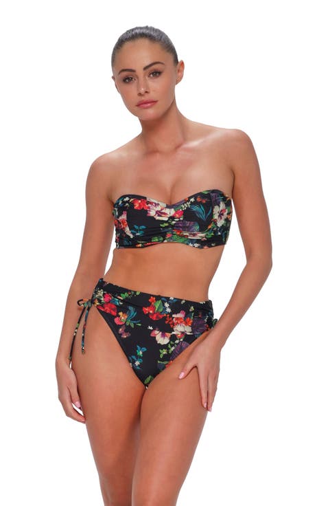 Loretta Bandeau Bikini Swimsuit Top - DD Cup