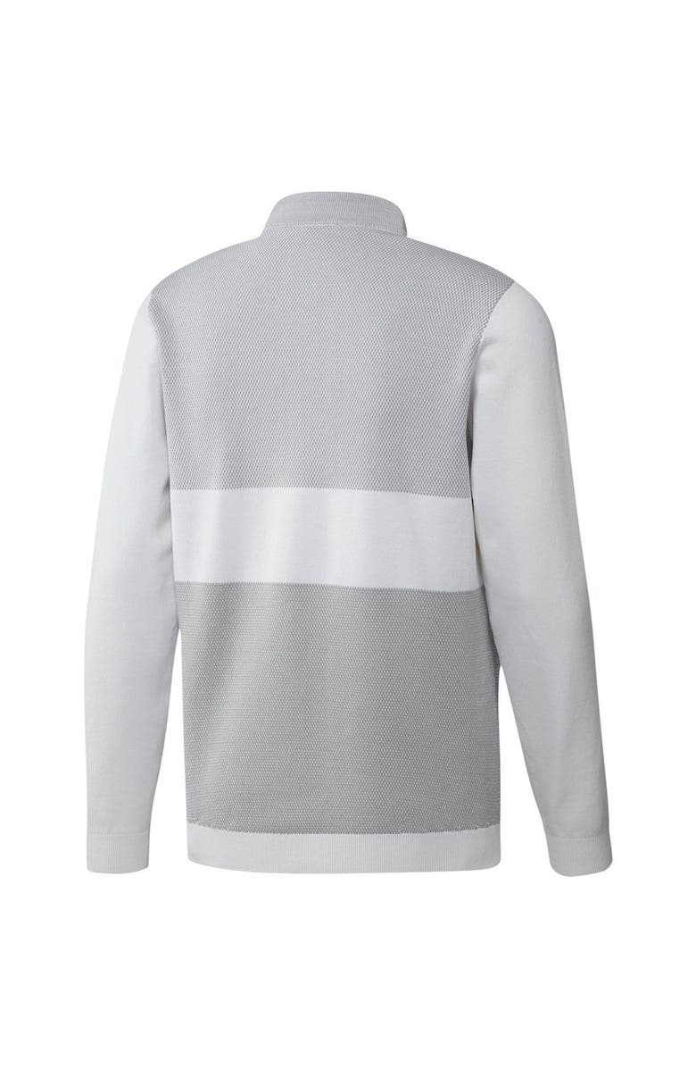 adidas Men's adidas Gray Texas A&M Aggies Knit Quarter-Zip Jacket, Alternate, color, 