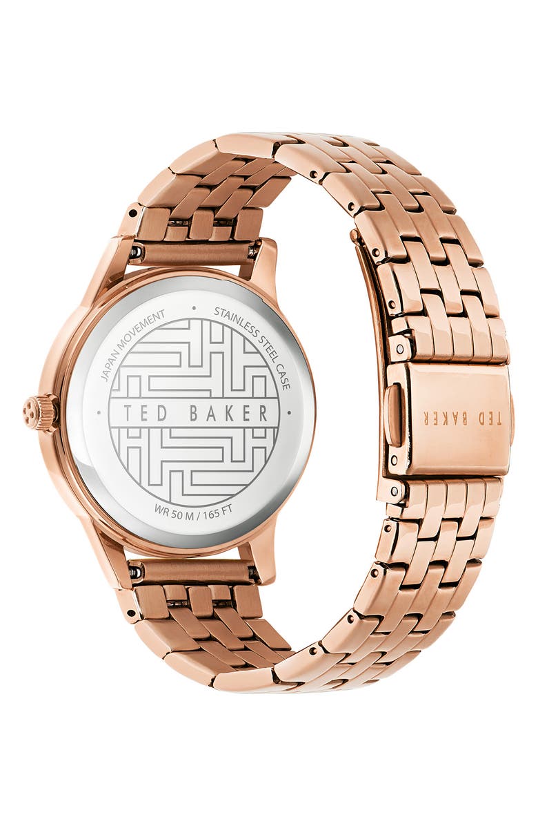 Ted Baker London Fitzrovia Charm Bracelet Watch, 34mm, Alternate, color,