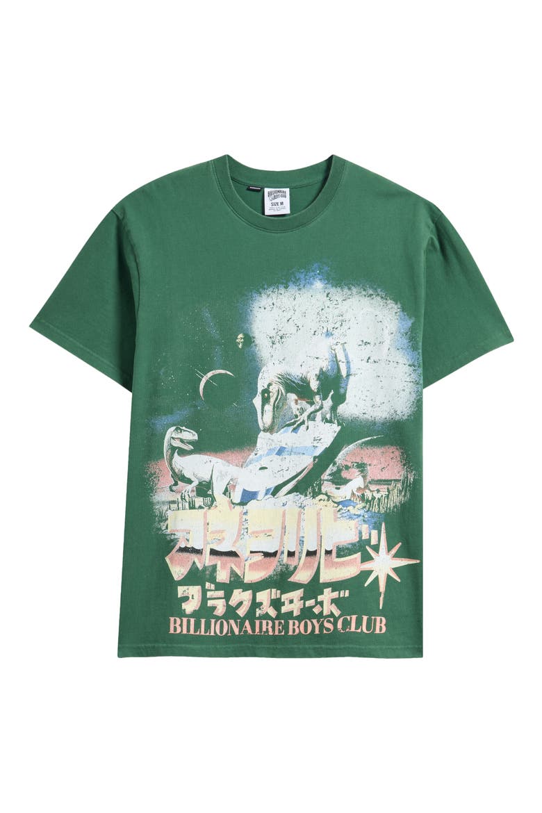 Lost Oversize Cotton Graphic T-Shirt, Alternate, color, EDEN