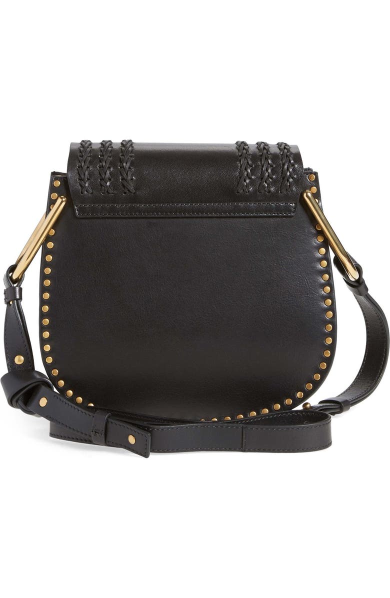 Chloé 'Small Hudson' Studded Calfskin Leather Crossbody Bag, Alternate, color,