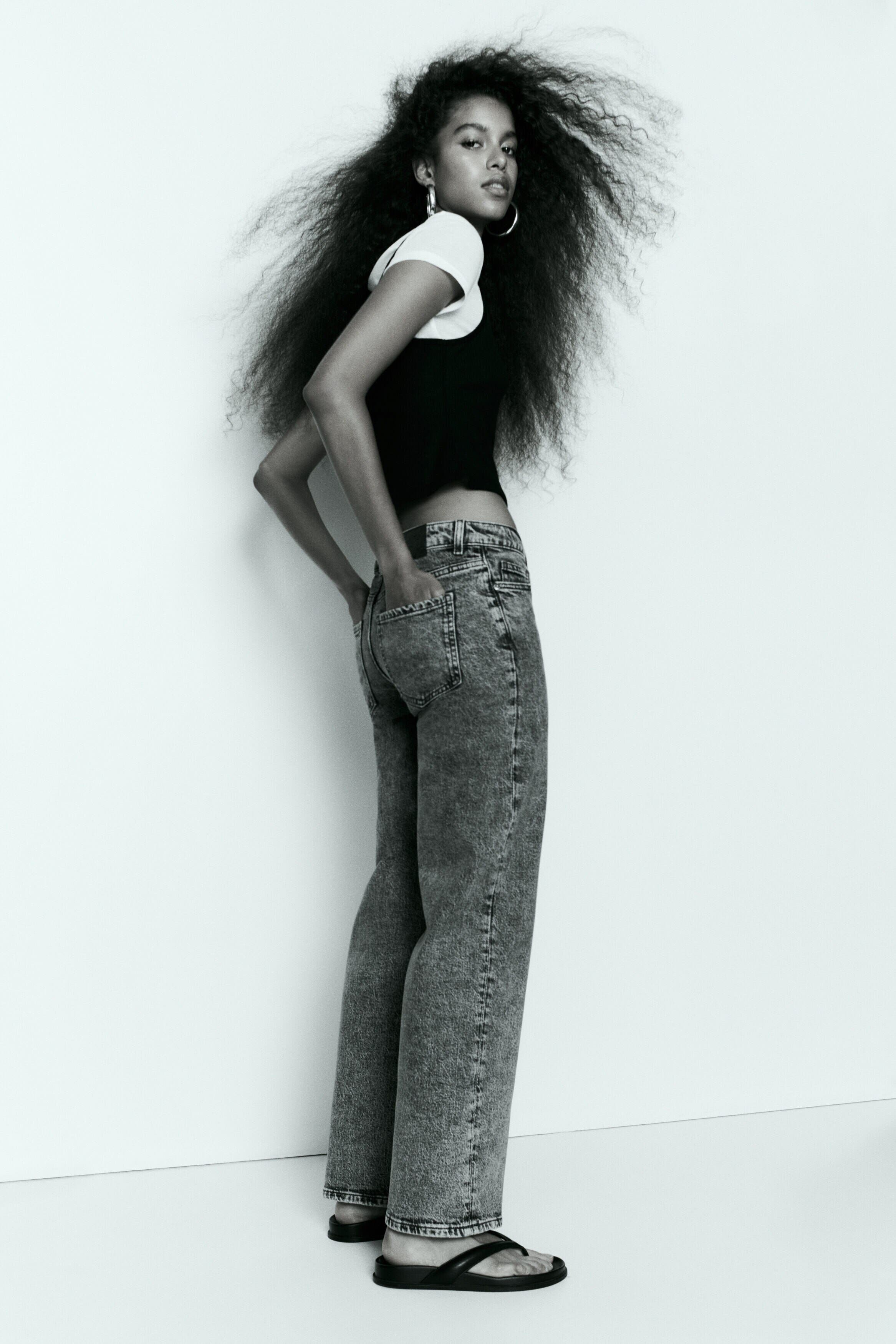 selected Dark denim gray
