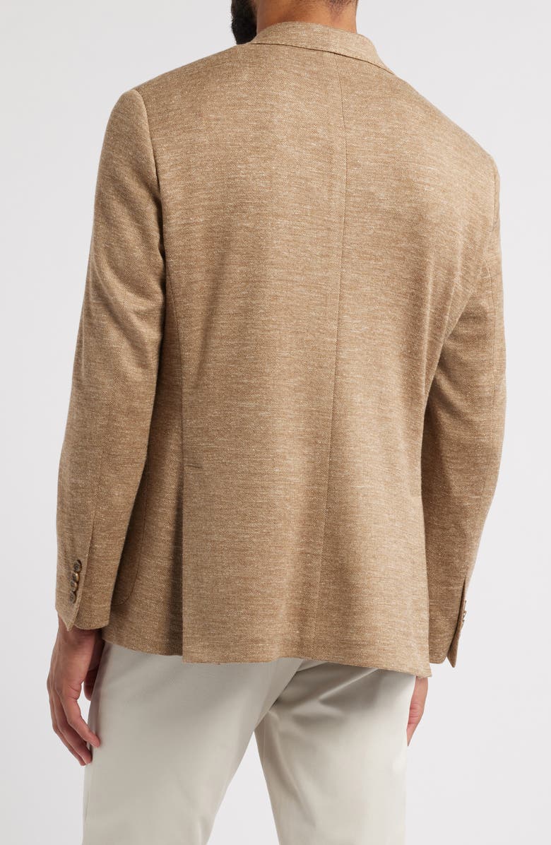 Jack Victor Hartford Wool & Silk Blend Sport Coat, Alternate, color, Tan