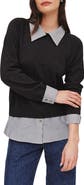 Bella Dahl Mixed Layered Sweater