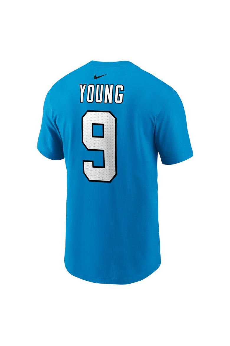 Men's Nike Bryce Young Blue Carolina Panthers 2023 NFL Draft First Round Pick Player Name & Number T-Shirt, Alternate, color, Blue