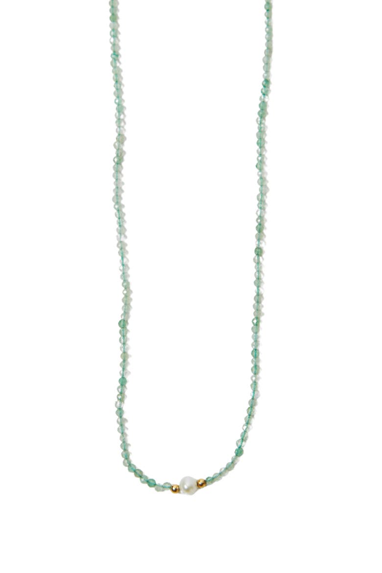 Freshwater Pearl Beaded Necklace, Alternate, color, GOLD