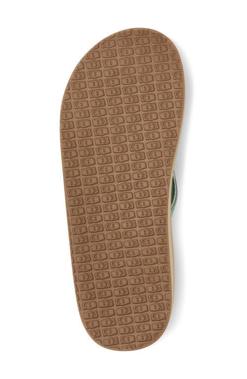 Sanuk Sawyer Flip Flop In Brown