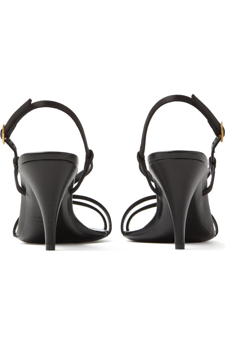 Versace Medusa Cage Slingback Sandal, Alternate, color,