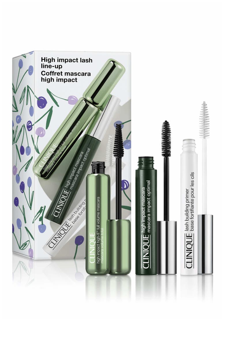 High Impact Lash Line-Up Beauty Gift Set (Limited Edition) $77 Value, Main, color, BLACK/ BLACK/ WHITE