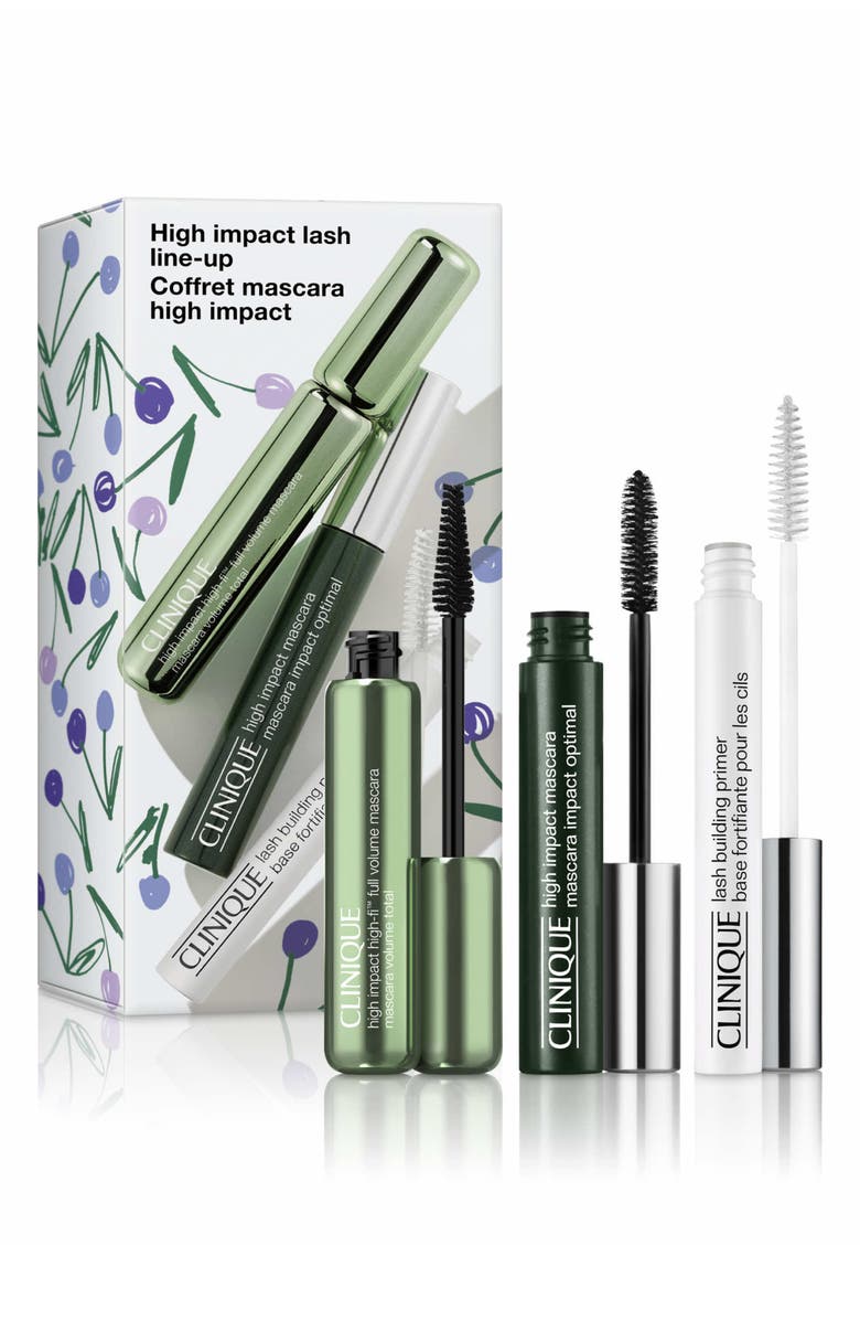 Clinique High Impact Lash Line-Up Beauty Gift Set (Limited Edition) $77 Value, Main, color,