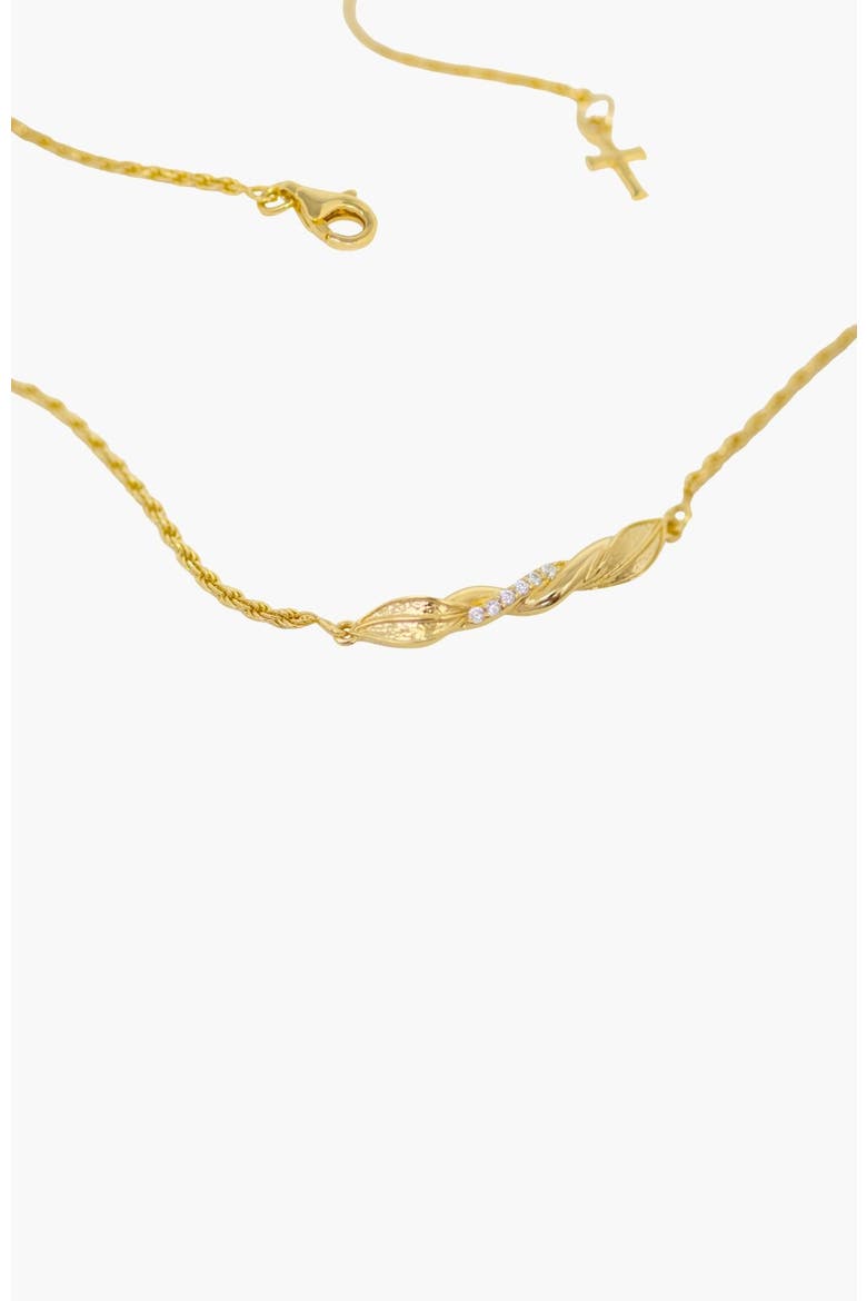 Sacred Vine Necklace, Main, color, 18k Gold Plated