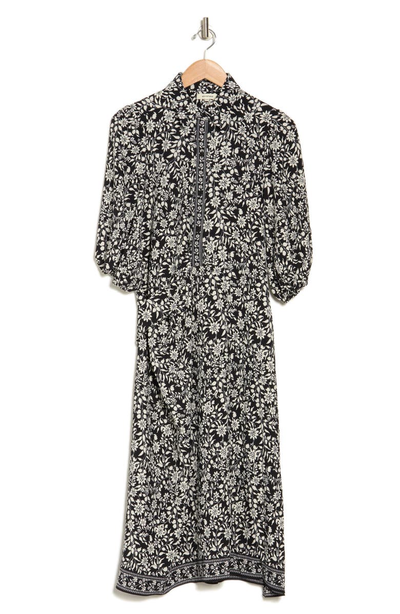 MAX STUDIO Puff Sleeve Shirtdress, Alternate, color,